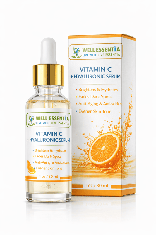 Vitamin C+ Hyaluronic Serum - Well Essentia - Vitamin C+ Hyaluronic Serum - 